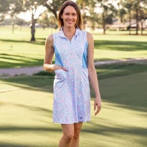 Turtles & Tees Women's Sleeveless Frankie Golf Dress women’s M